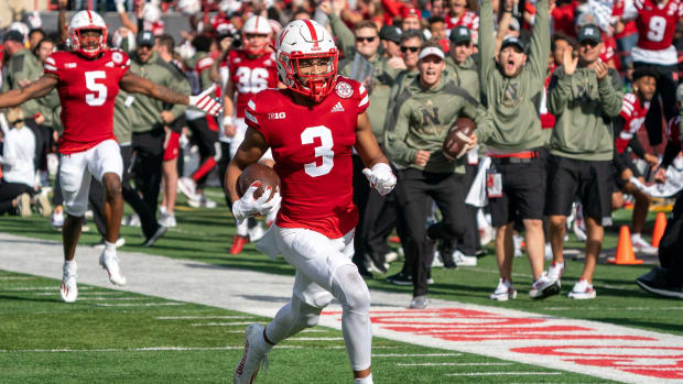 Samori Toure 2021 Ohio State touchdown second quarter USATSI_17105711